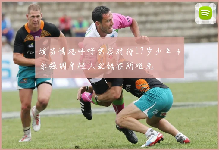 埃芬博格呼吁宽容对待17岁少年卡尔强调年轻人犯错在所难免